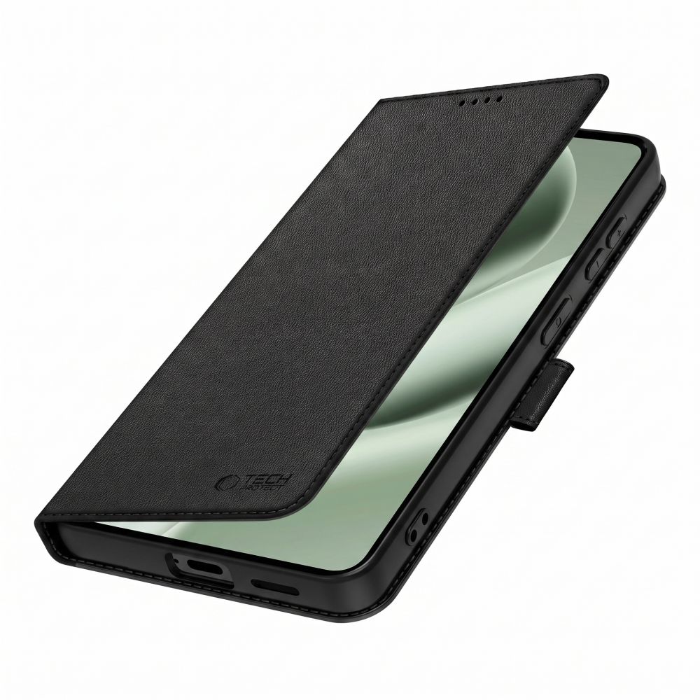 Tech-Protect-lommebogsetui til Google Pixel 11 / 11 Pro – mat sort