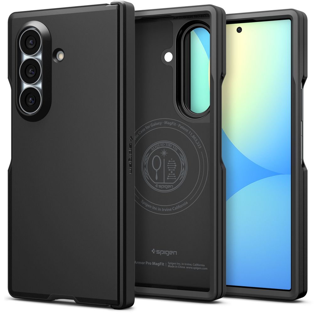 Spigen Tough Armor Pro MagFit MagSafe-etui til Samsung Galaxy Z Fold 8 Ultra – Sort