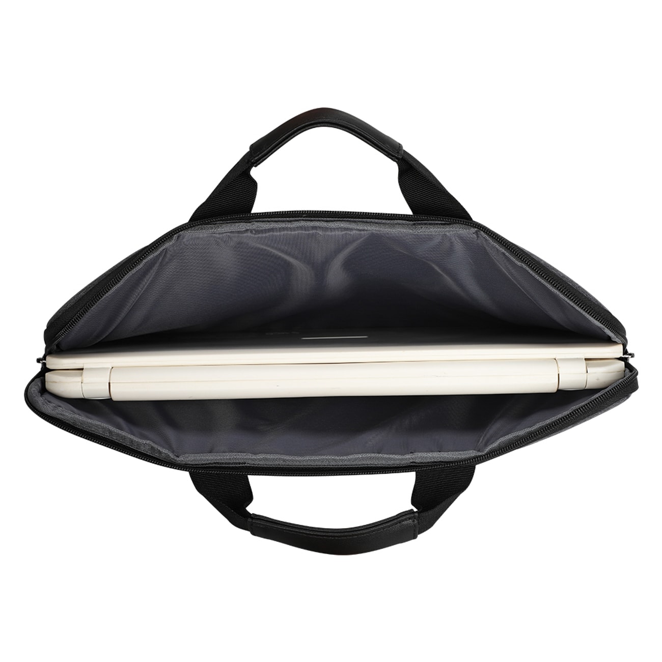 Wozinsky WTL-15 15,6" bærbar-taske med håndtag og metallynlås – grå