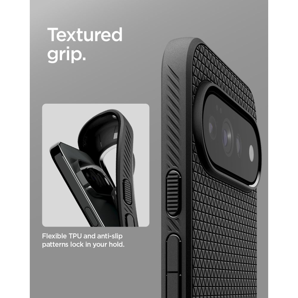 Spigen Liquid Air-etui til Google Pixel 11 Pro – mat sort