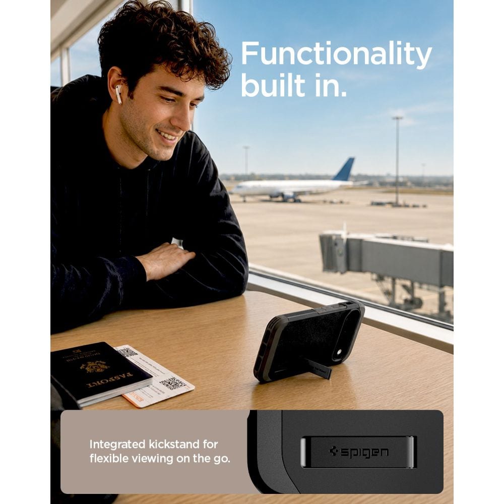 Spigen Tough Armor Mag MagSafe-etui til Google Pixel 11 Pro – sort