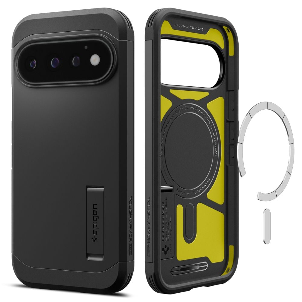 Spigen Tough Armor Mag MagSafe-etui til Google Pixel 11 Pro – sort