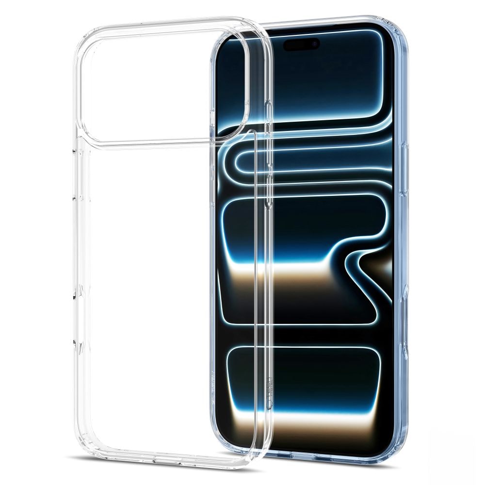 Tech-Protect FlexAir Hybrid-etui til iPhone 17 Pro / 18 Pro – gennemsigtigt