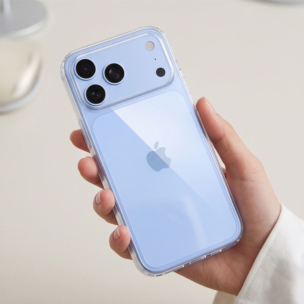 Tech-Protect FlexAir Hybrid-etui til iPhone 17 Pro / 18 Pro – gennemsigtigt