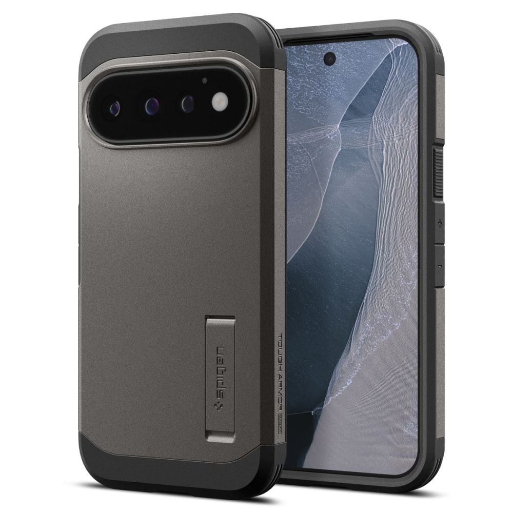 Spigen Tough Armor Mag MagSafe-etui til Google Pixel 11 Pro – mørkegrå