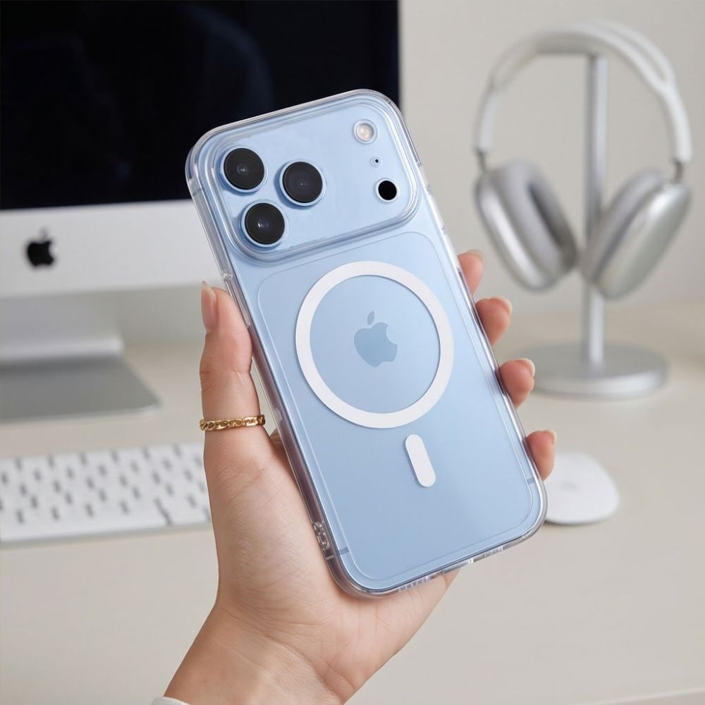 Tech-Protect FlexAir MagSafe-etui til iPhone 17 Pro Max / 18 Pro Max – gennemsigtigt