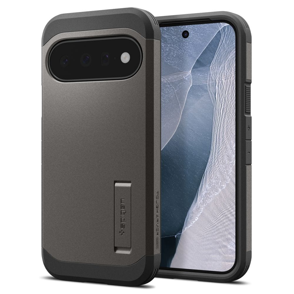 Spigen Tough Armor Mag MagSafe-etui til Google Pixel 11 – mørkegrå