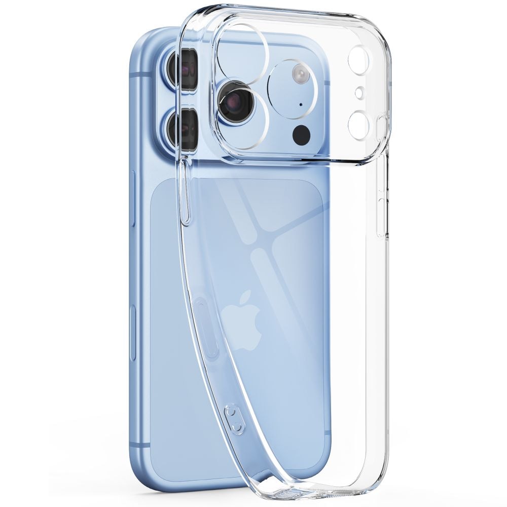 Tech-Protect FlexAir-etui til iPhone 17 Pro Max / 18 Pro Max – gennemsigtigt