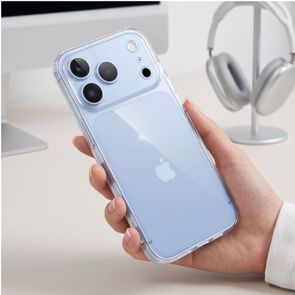 Tech-Protect FlexAir-etui til iPhone 17 Pro Max / 18 Pro Max – gennemsigtigt