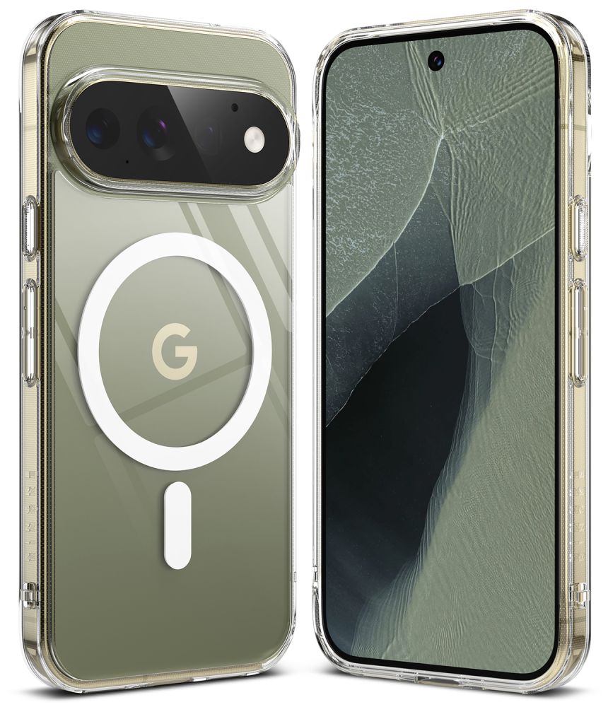 Ringke Fusion magnetisk MagSafe-etui til Google Pixel 11 Pro – gennemsigtigt