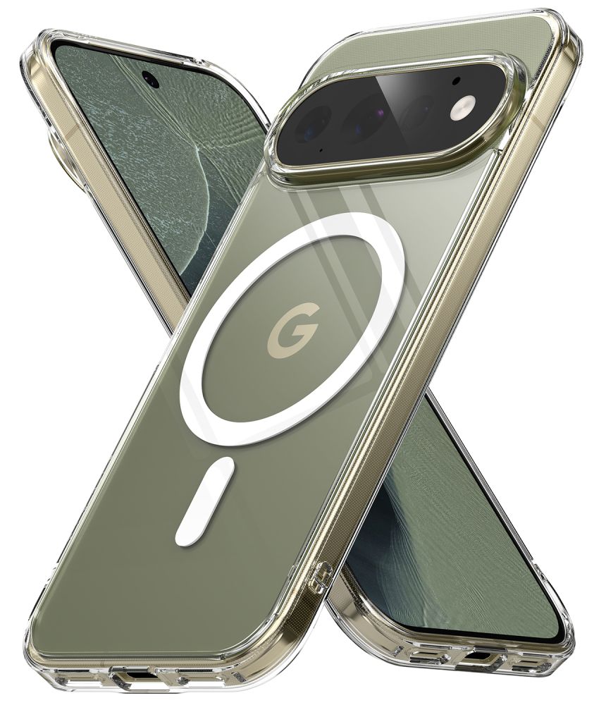 Ringke Fusion magnetisk MagSafe-etui til Google Pixel 11 Pro – gennemsigtigt