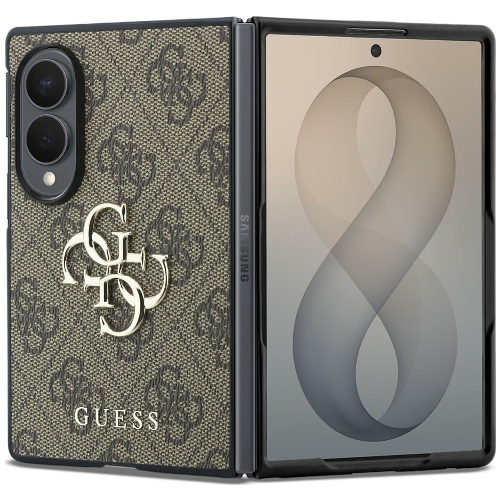 Guess Big 4G-logo-etui til Samsung Galaxy Z Fold 8 – Brun