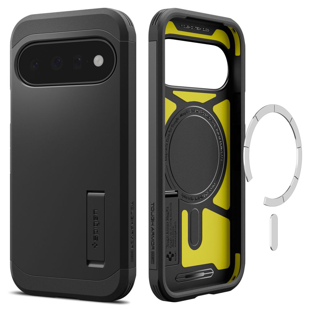 Spigen Tough Armor Mag MagSafe-etui til Google Pixel 11 – sort