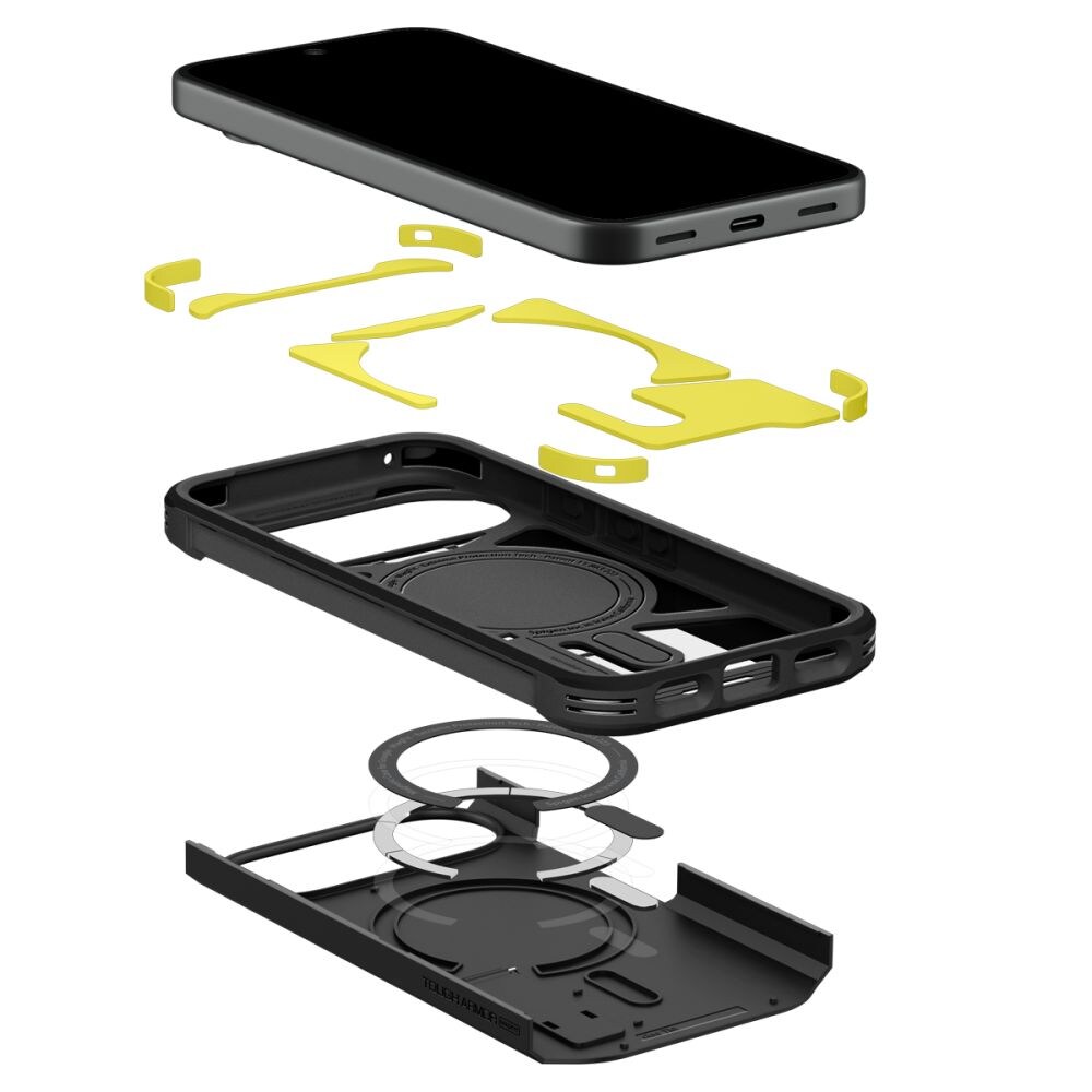 Spigen Tough Armor Mag MagSafe-etui til Google Pixel 11 – sort