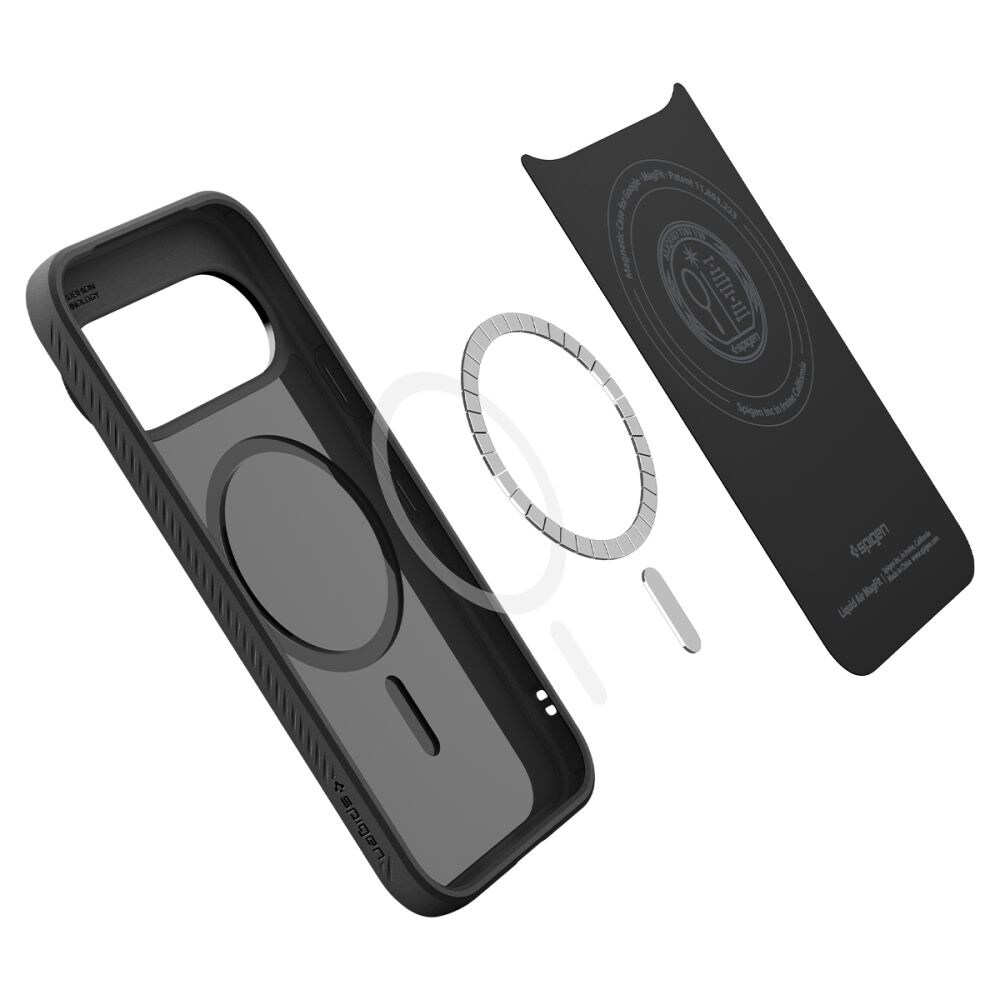 Spigen Liquid Air Mag MagSafe-etui til Google Pixel 11 Pro – mat sort