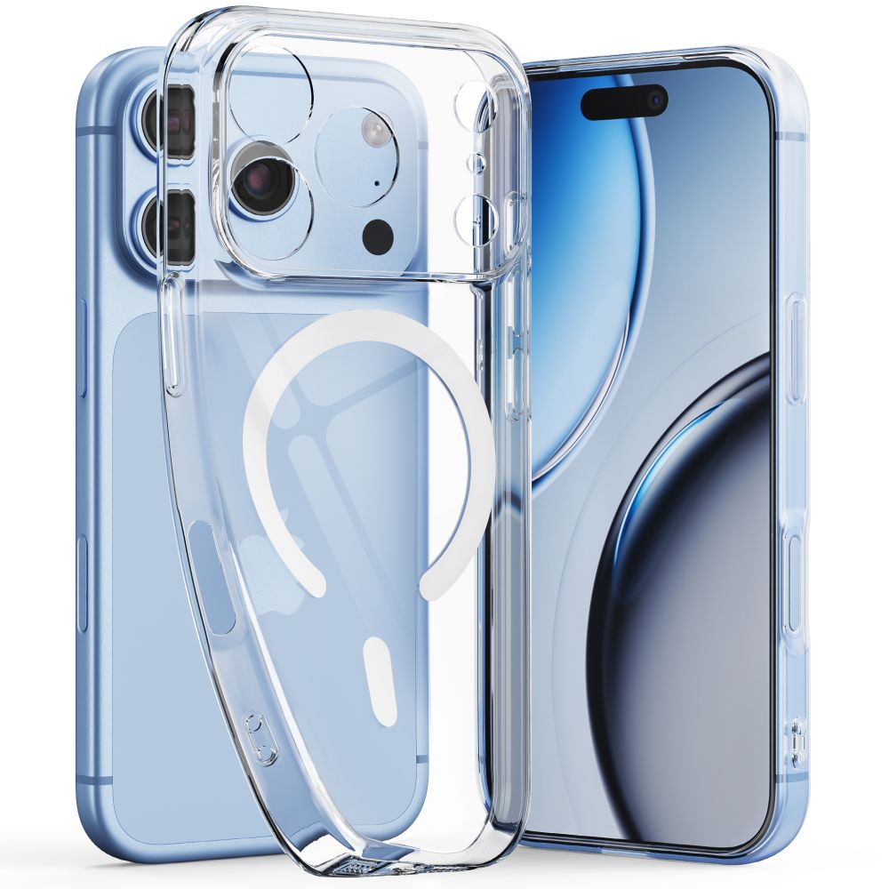 Tech-Protect FlexAir MagSafe-etui til iPhone 17 Pro / 18 Pro – gennemsigtigt