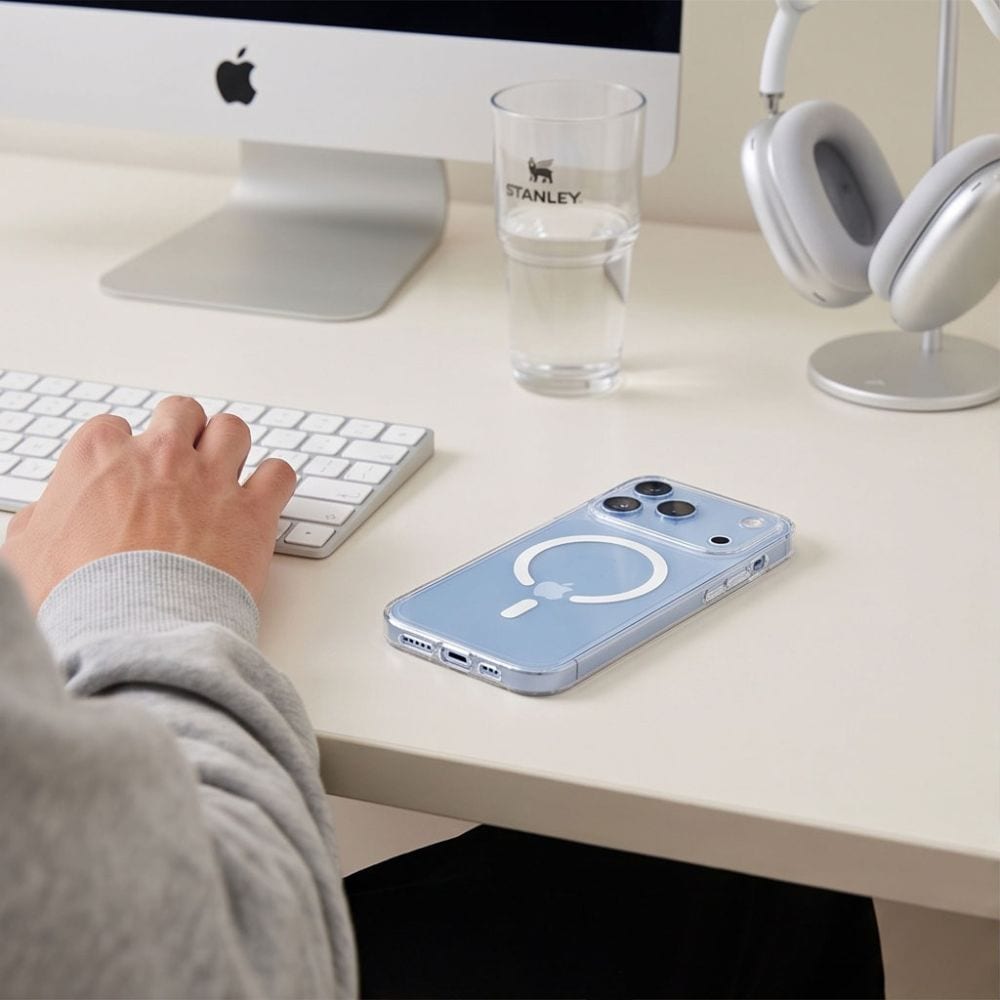 Tech-Protect FlexAir MagSafe-etui til iPhone 17 Pro / 18 Pro – gennemsigtigt