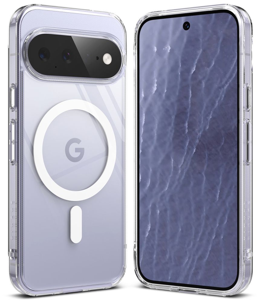 Ringke Fusion magnetisk MagSafe-etui til Google Pixel 11 – gennemsigtigt
