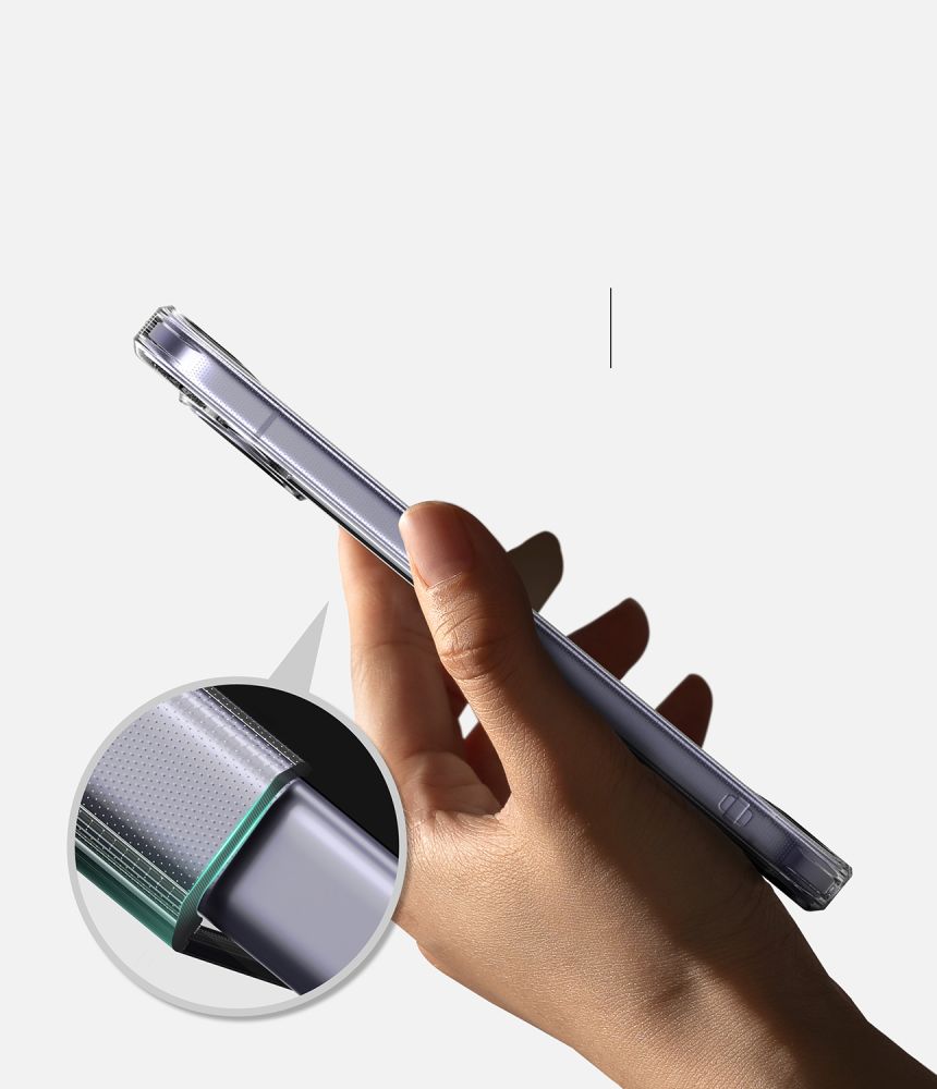 Ringke Fusion magnetisk MagSafe-etui til Google Pixel 11 – gennemsigtigt