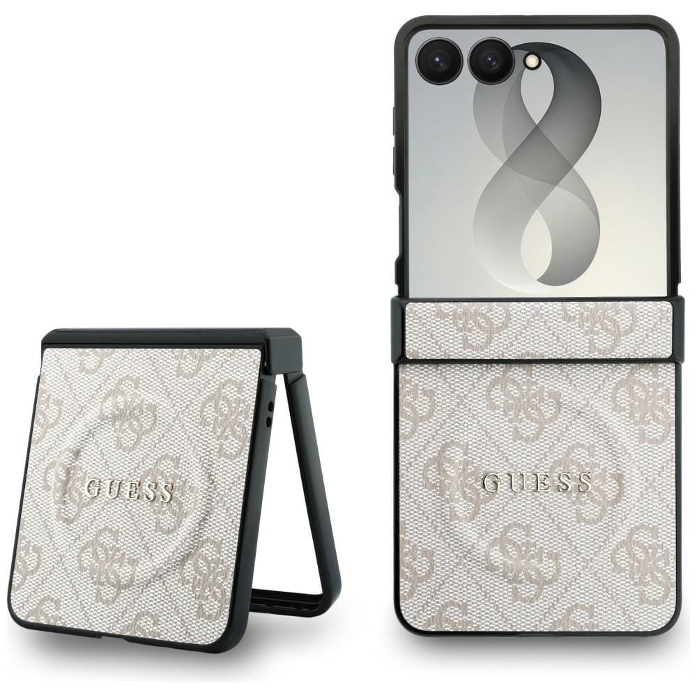 Guess 4G Classic MagSafe-etui til Samsung Galaxy Z Flip 8 – lyserød