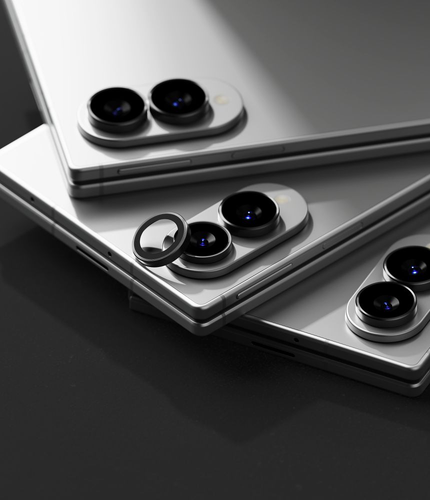 Ringke kamerarammebeskyttelse, 2-pak til Samsung Galaxy Z Fold 8 – sort