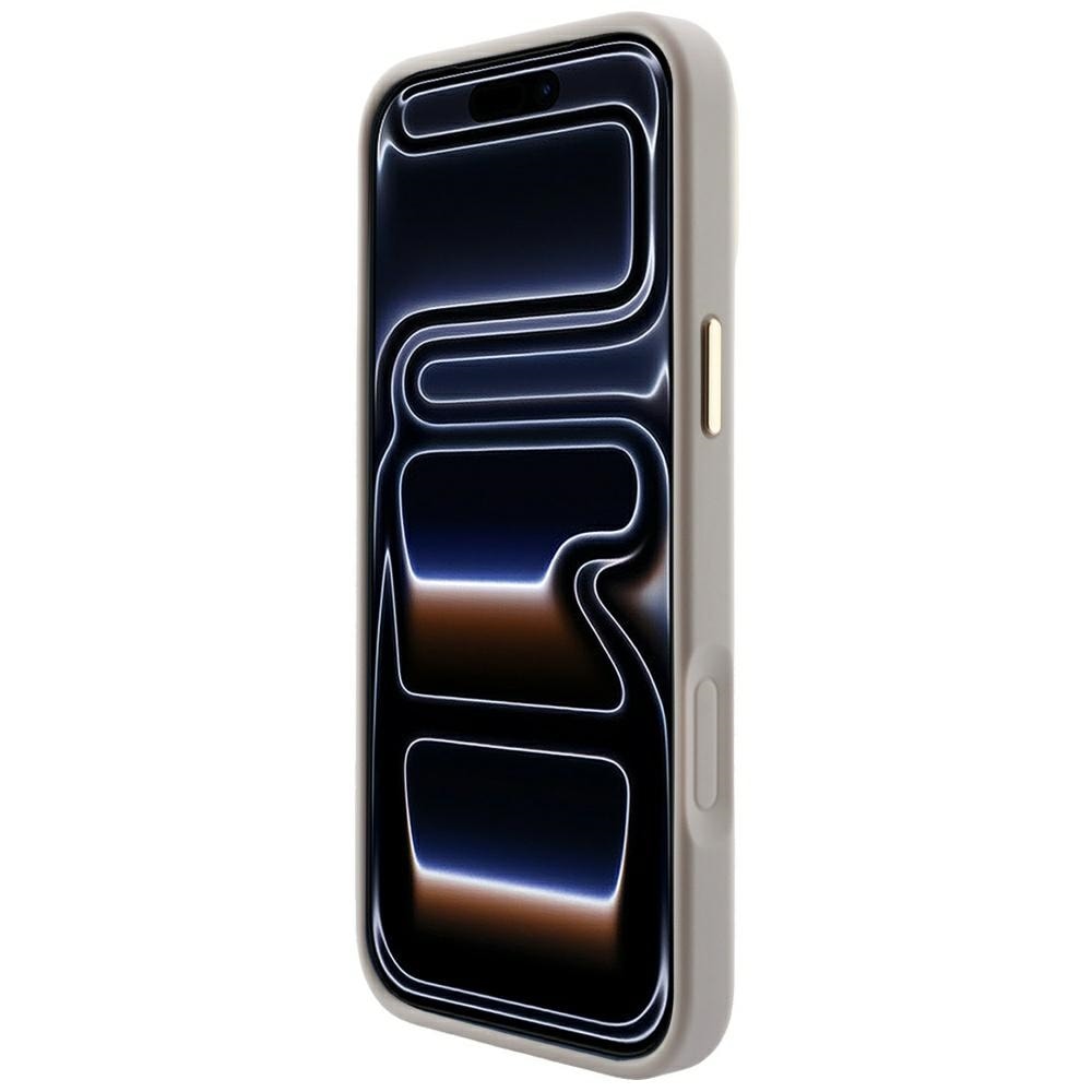 Guess præget 4G Classic MagSafe-etui til iPhone 17 Pro / 18 Pro – lyserød