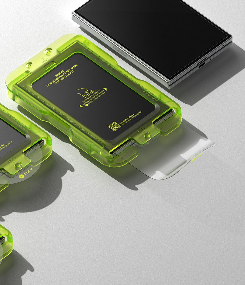 Ringke Cover Display Pro, 2-pak med hærdet glas til Samsung Galaxy Z Fold 8