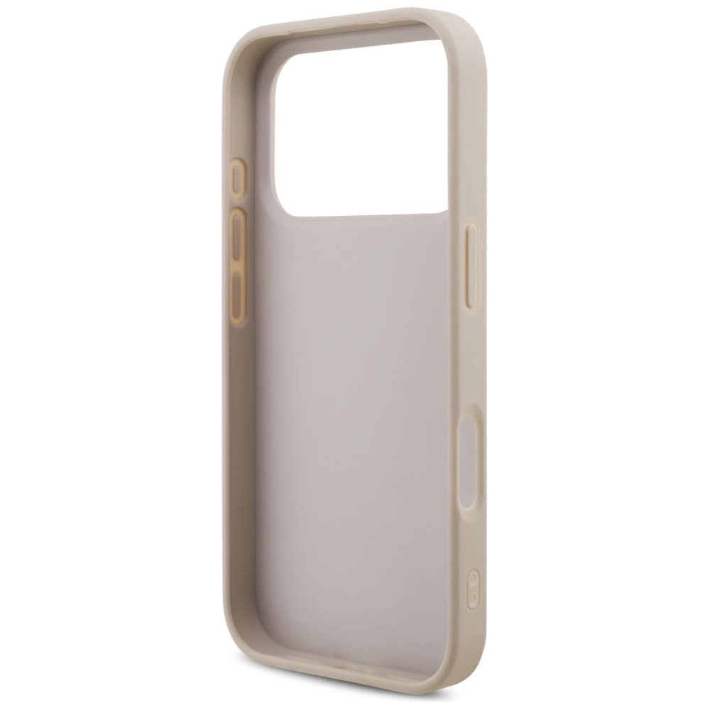 Guess 4G-etui med stort logo til iPhone 17 Pro / 18 Pro – lyserød
