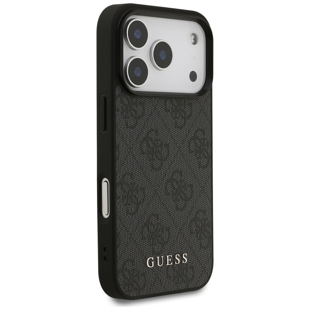 Guess 4G Classic-etui til iPhone 17 Pro / 18 Pro – Sort