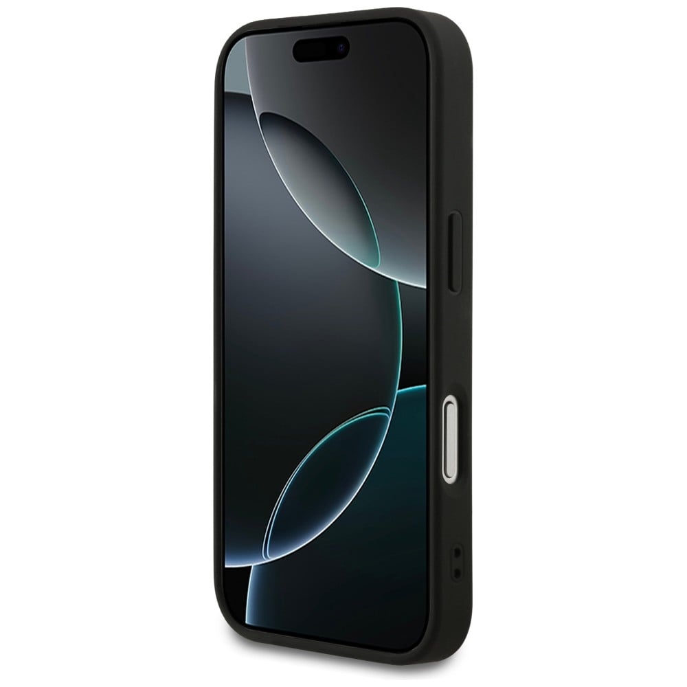 Guess 4G Classic-etui til iPhone 17 Pro / 18 Pro – Sort