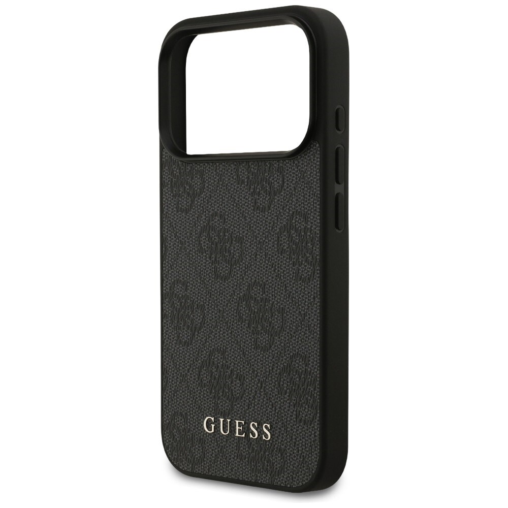 Guess 4G Classic-etui til iPhone 17 Pro / 18 Pro – Sort
