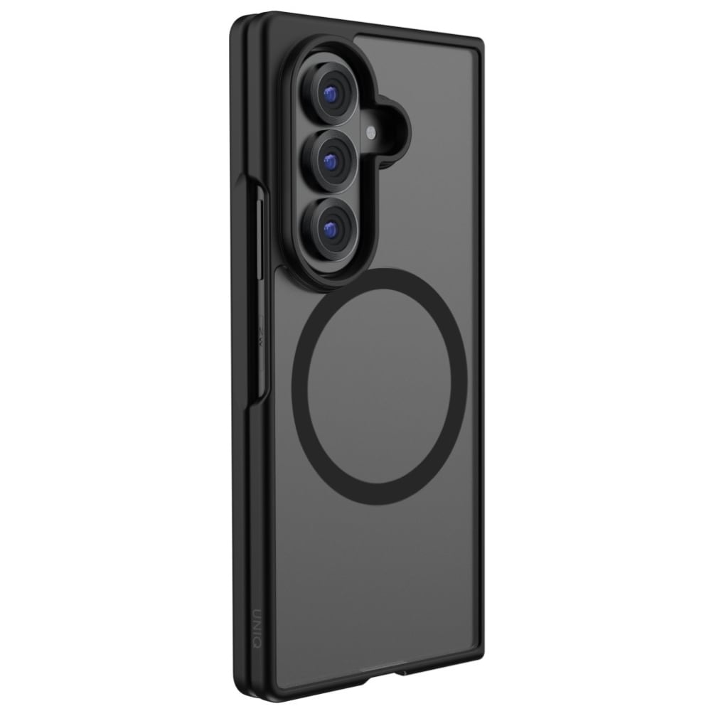 Uniq Veren AF Magclick-opladningsetui til Samsung Galaxy Z Fold 8 Ultra – Sort