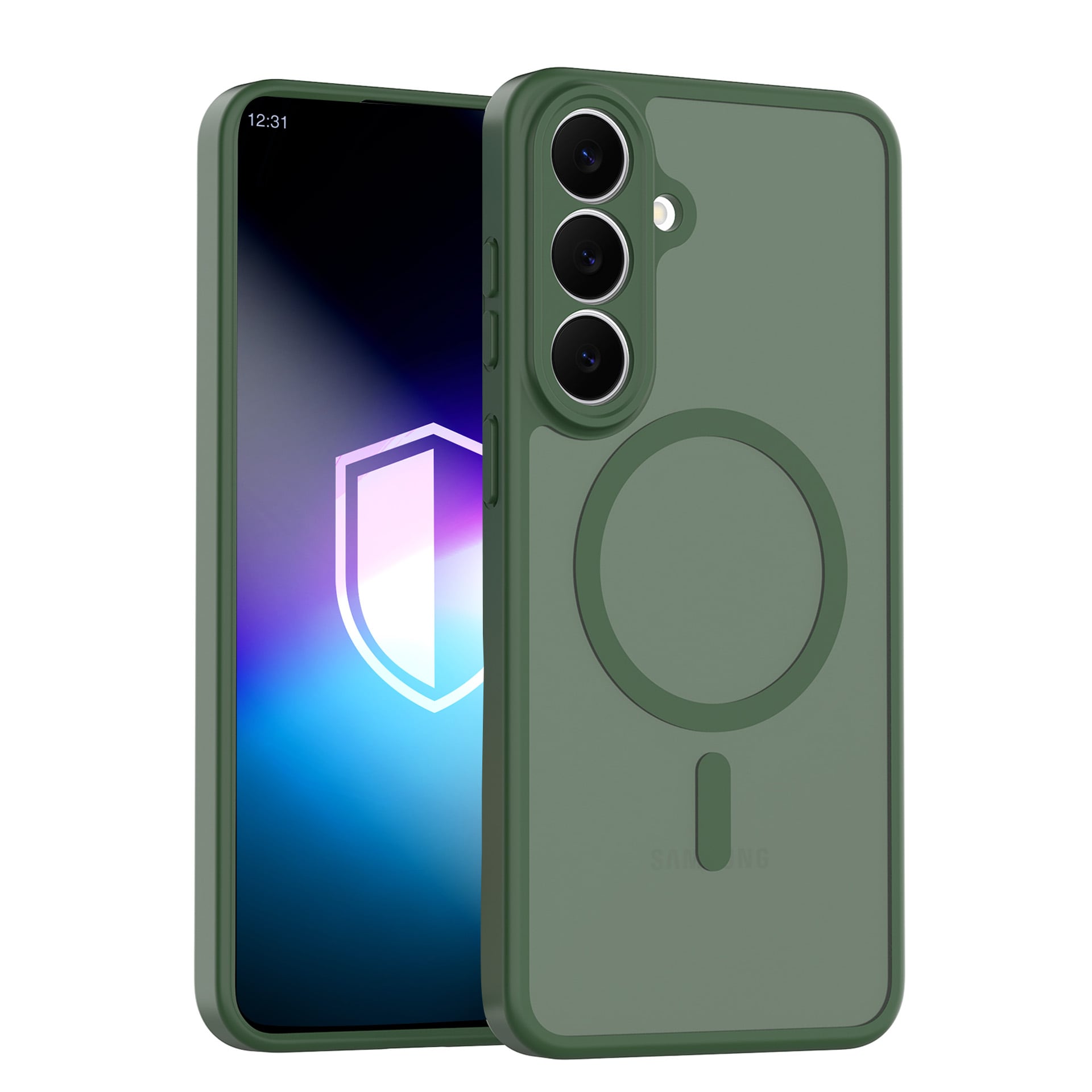 3mk Misty MagCase til Samsung Galaxy S26 FE – grøn