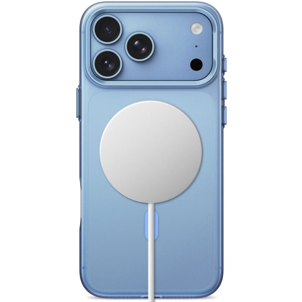 Tech-Protect MagZero MagSafe-etui til iPhone 17 Pro Max / 18 Pro Max – lysblå, mat