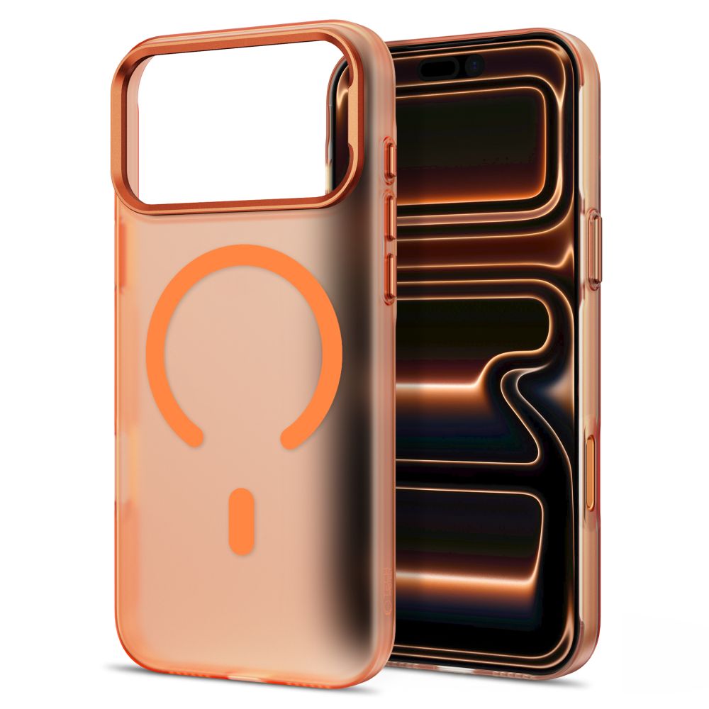 Tech-Protect MagZero MagSafe-etui til iPhone 17 Pro Max / 18 Pro Max – mat orange