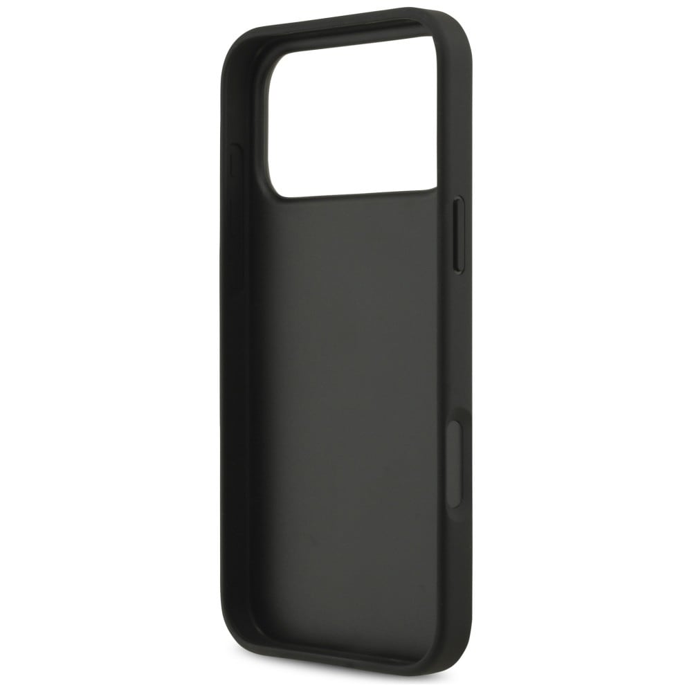 Guess 4G Big Logo-etui til iPhone 17 Pro Max / 18 Pro Max – Sort