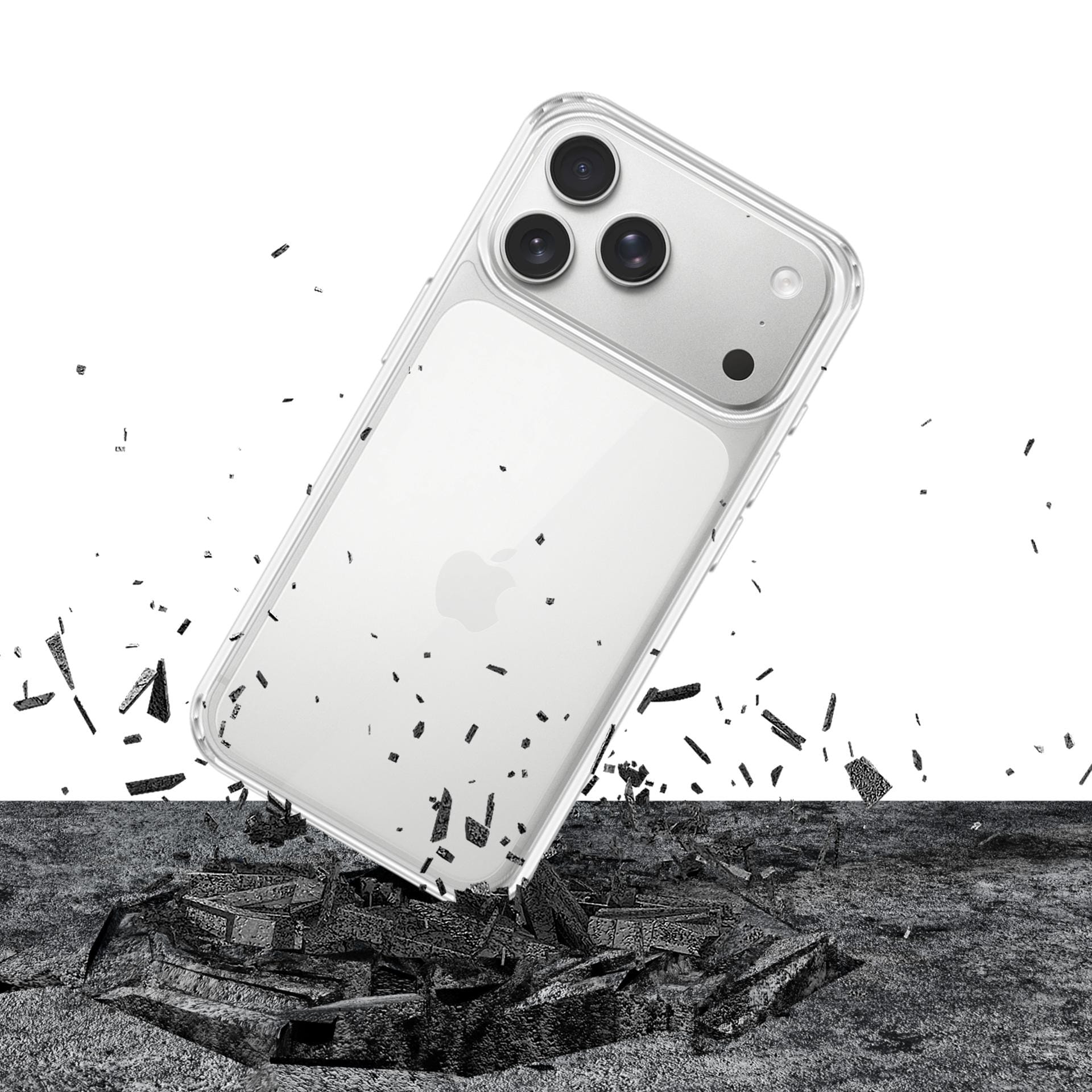 3mk Armor-etui til Apple iPhone 17 Pro Max / 18 Pro Max – gennemsigtigt