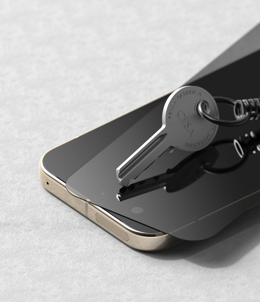 Ringke Easy Slide Privacy – 2-pak hærdet glas skærmbeskyttere til Google Pixel 9/10/11 Pro