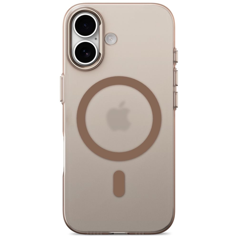 Tech-Protect MagZero MagSafe-etui til iPhone 17 – beige-brun, mat