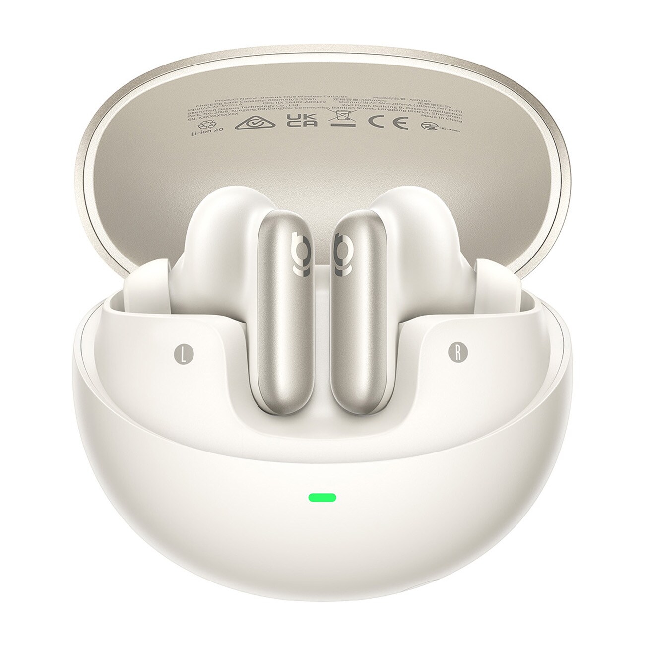 Baseus Inspire XP1 trådløse hovedtelefoner med lyd fra Bose, ANC og Dolby Audio i farven »Milky Way«