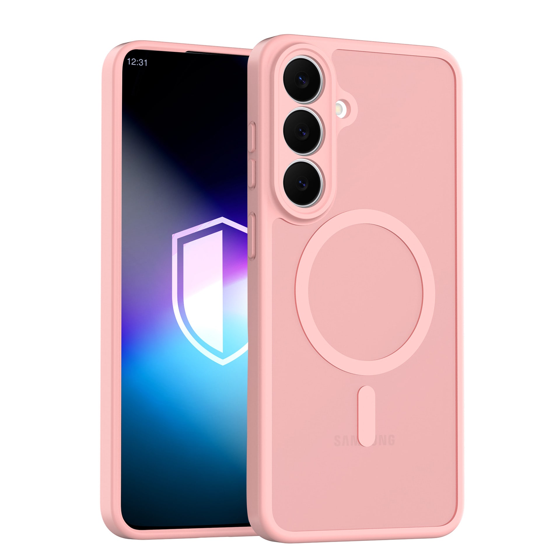 3mk Misty MagCase til Samsung Galaxy S26 FE – lyserød