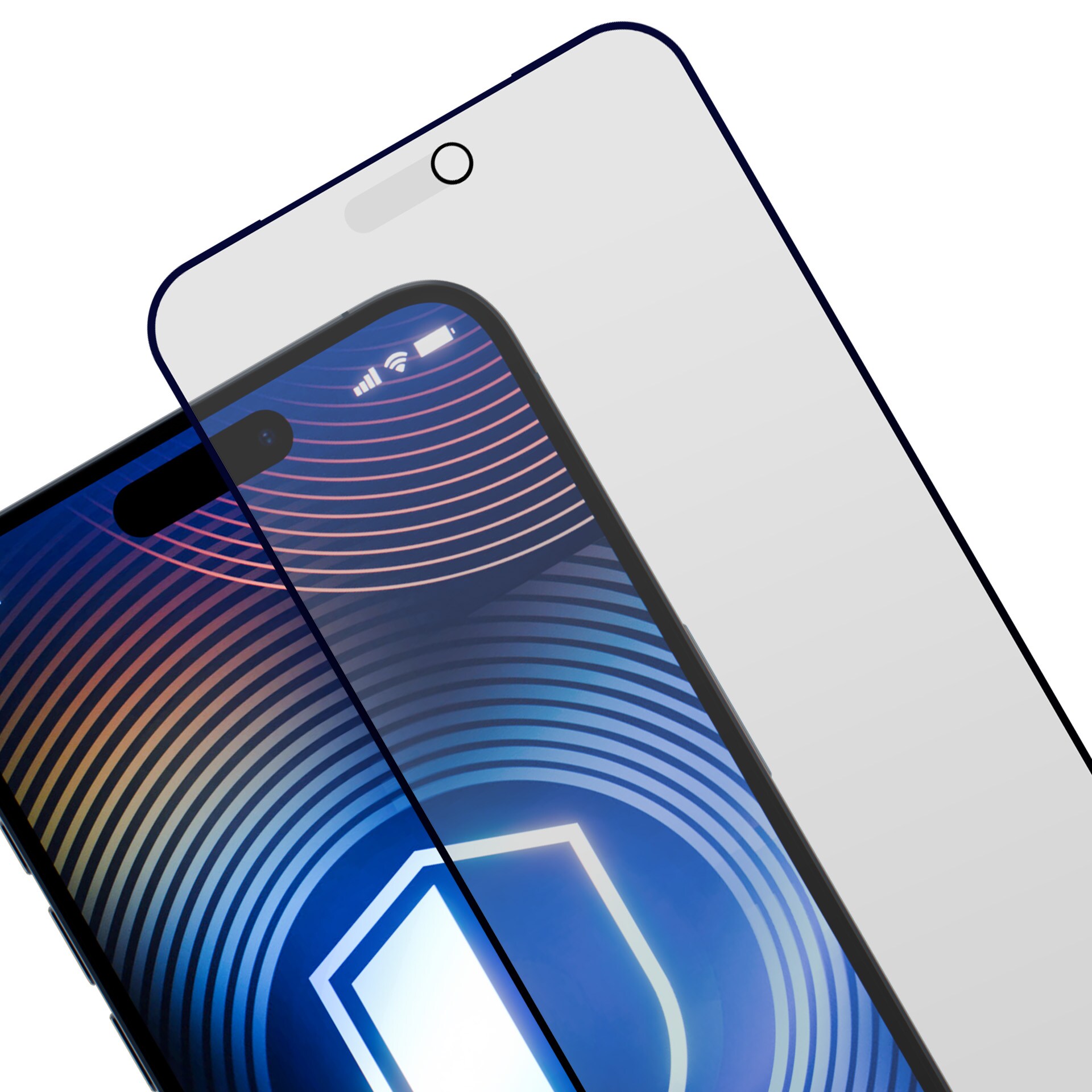 3mk HardGlass Matt Max Privacy hærdet glas til iPhone 18 Pro Max