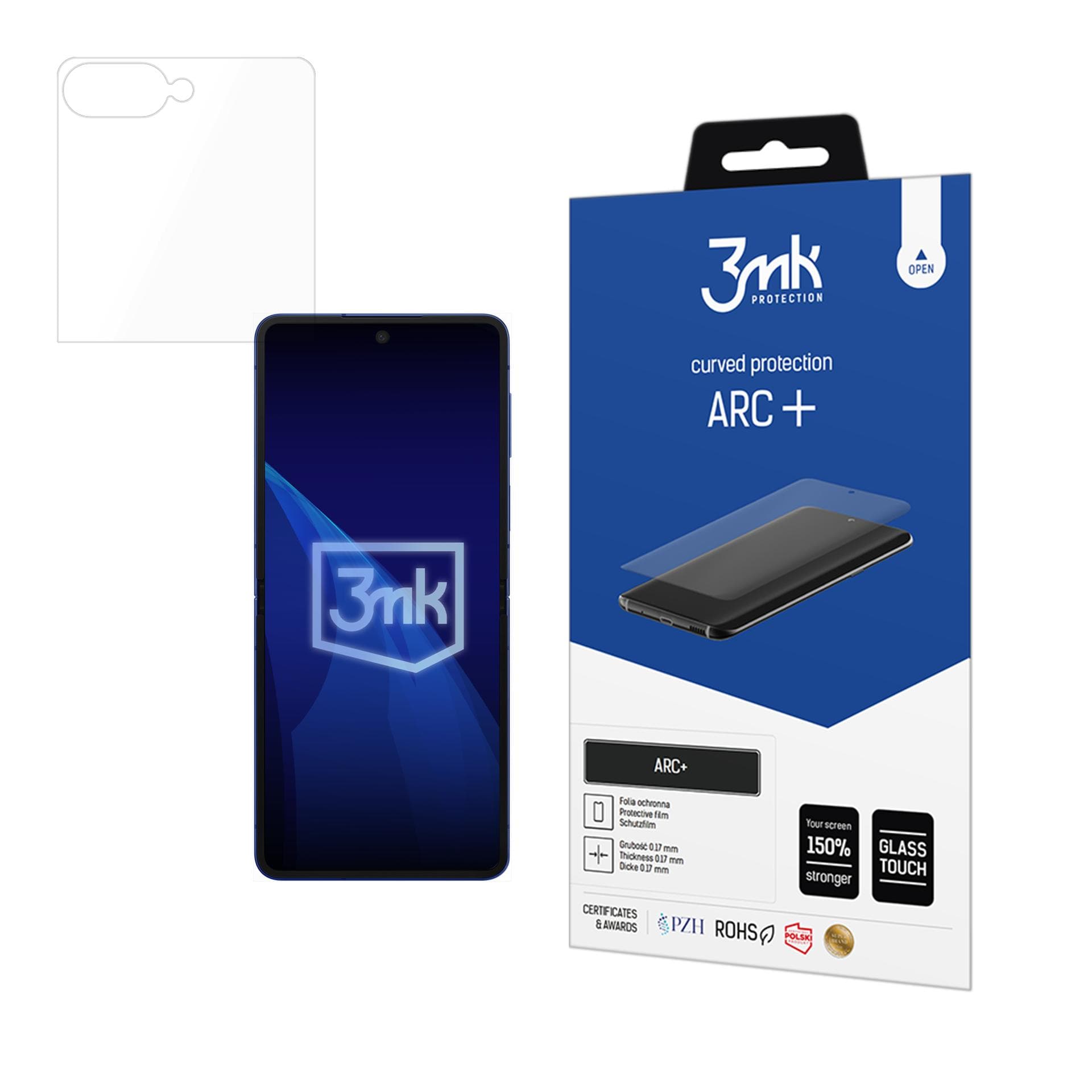 3mk ARC+ beskyttelsesfilm til Samsung Galaxy Z Flip 8