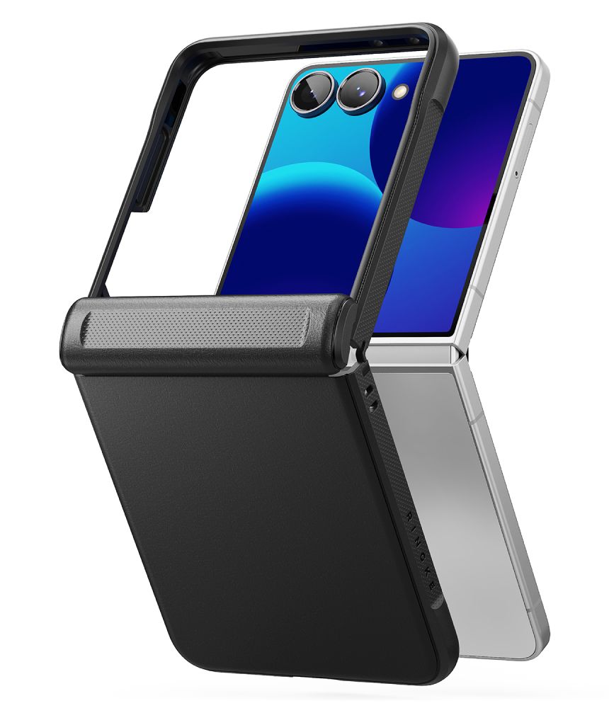 Ringke Onyx Flap-etui til Samsung Galaxy Z Flip 8 – Sort