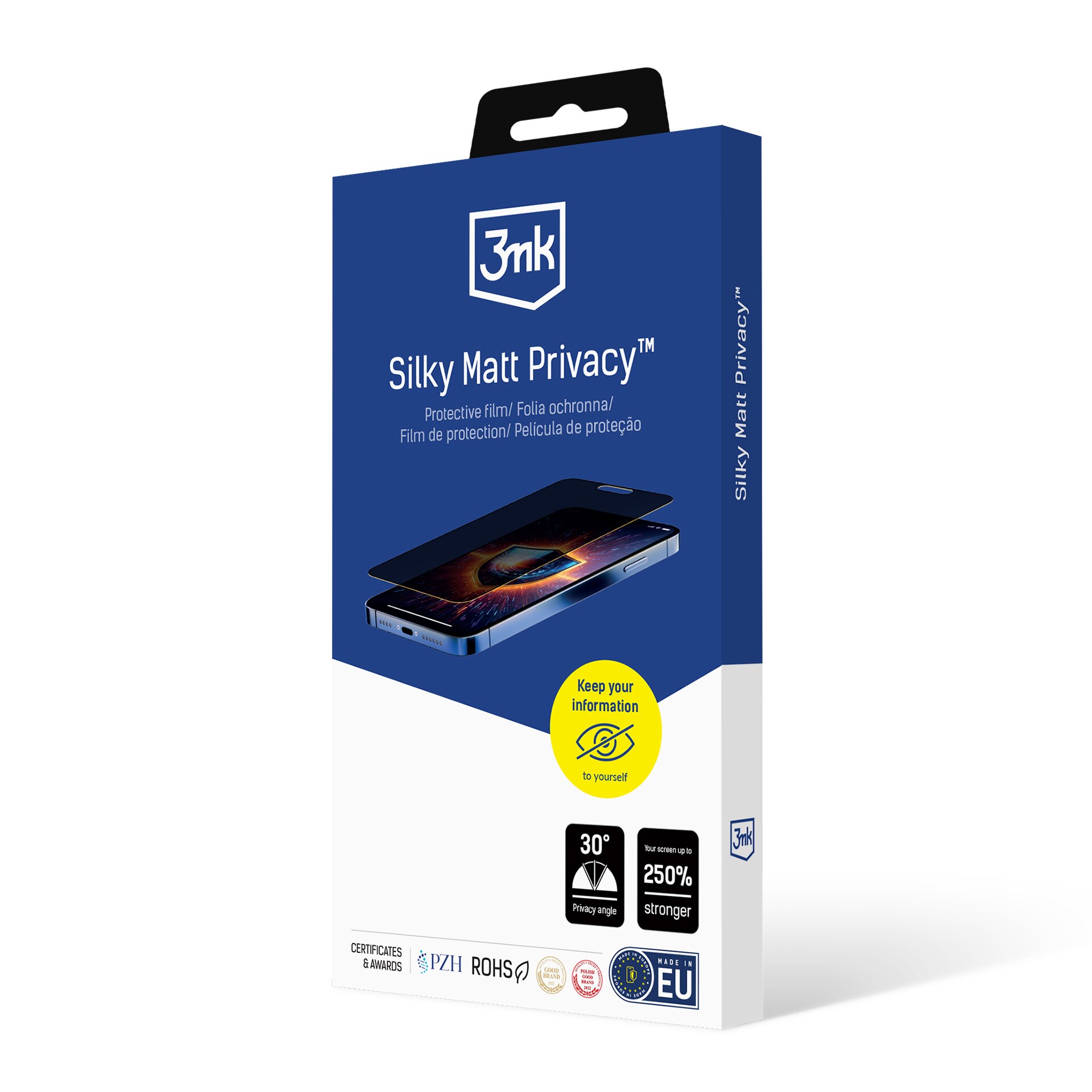 3mk Silky Matt privatlivsbeskyttende skærmbeskytter til Sony Xperia 10 V