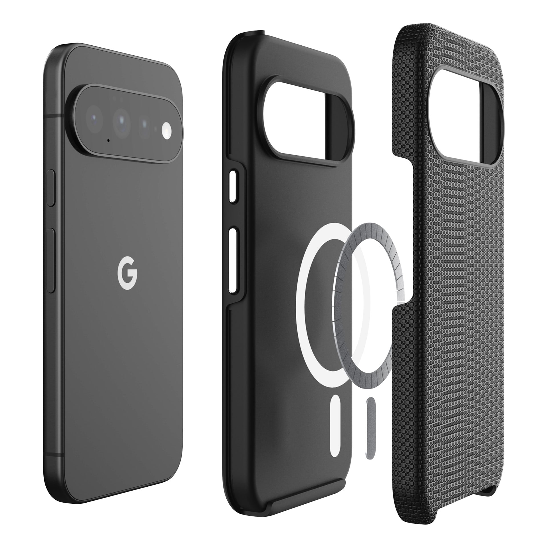 3mk Fortis MagCase til Google Pixel 11 – sort