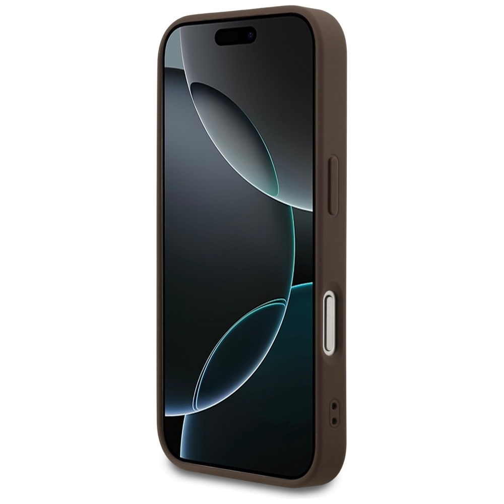 Guess 4G Classic-etui til iPhone 17 Pro / 18 Pro – Brun