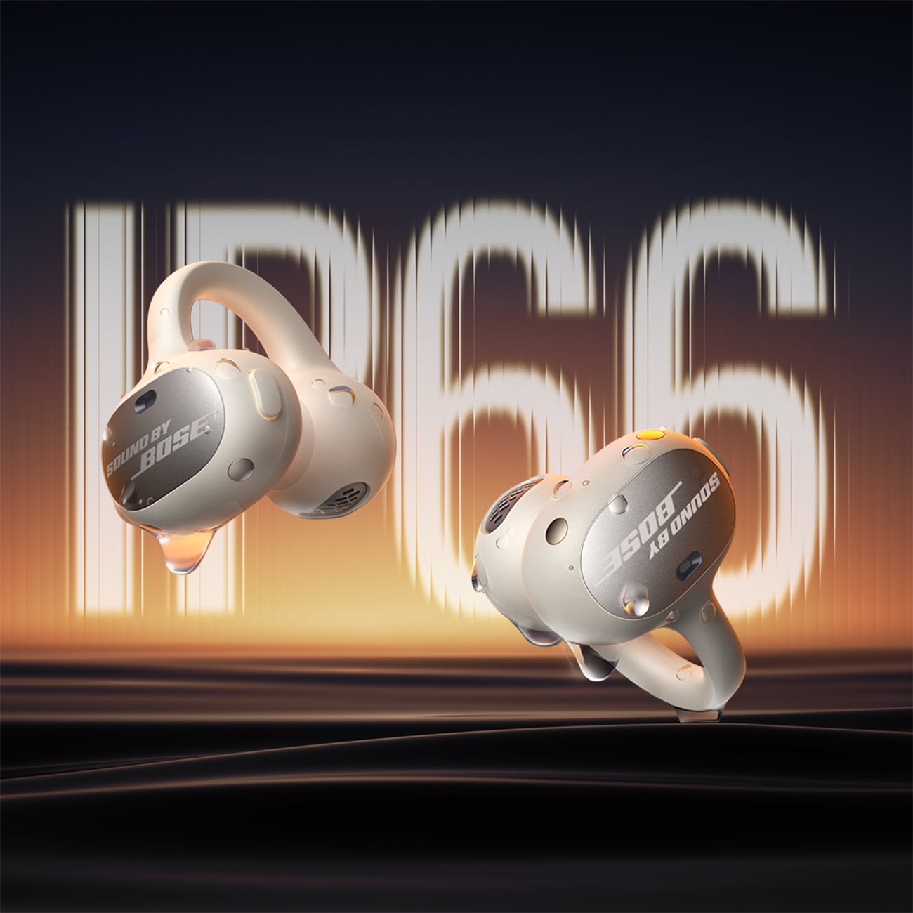 Baseus Inspire XC1 trådløse hovedtelefoner med lyd fra Bose og Dolby Audio i farven Milky Way