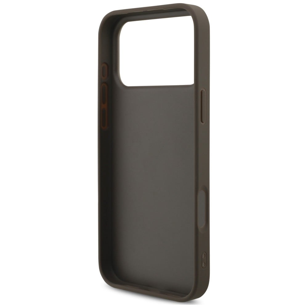 Guess 4G Big Logo-etui til iPhone 17 Pro / 18 Pro – Brun