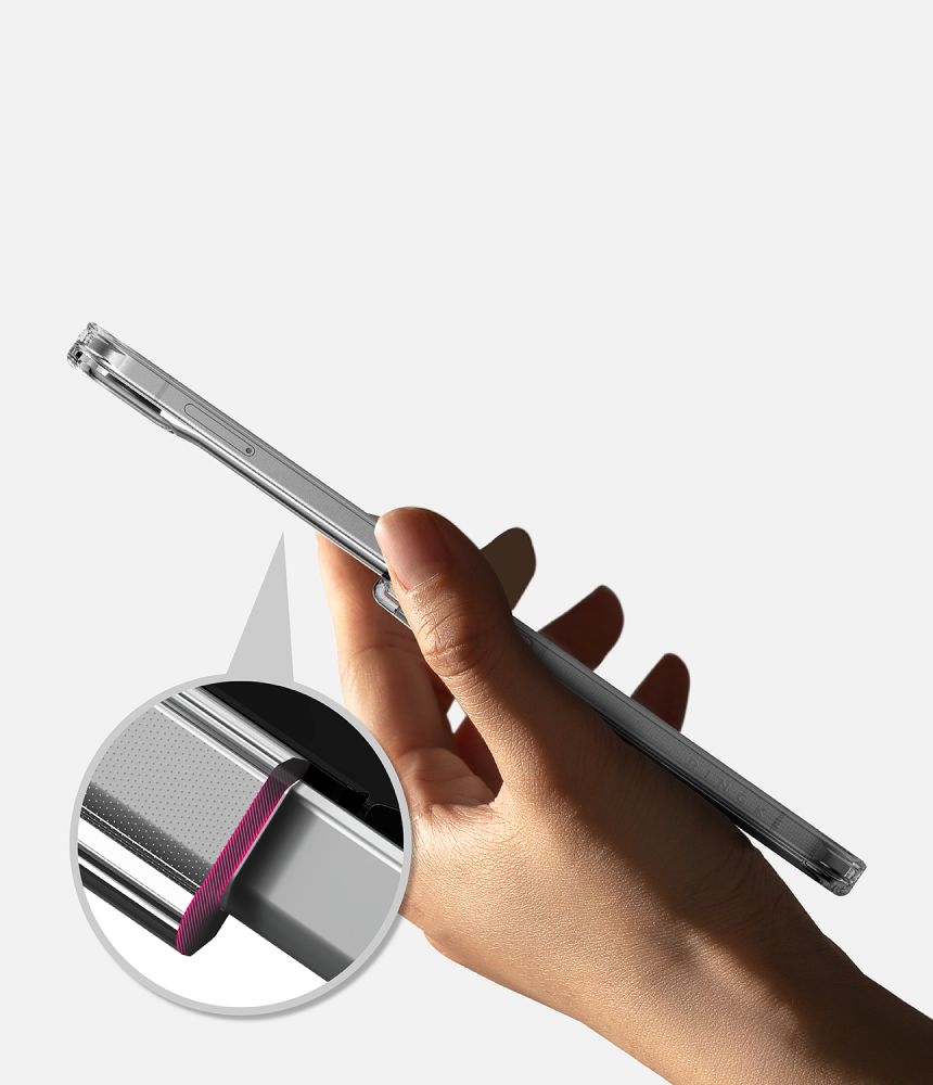 Ringke Fusion Flap-etui til Samsung Galaxy Z Flip 8 – gennemsigtigt